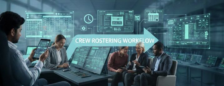 Crew rostering solution